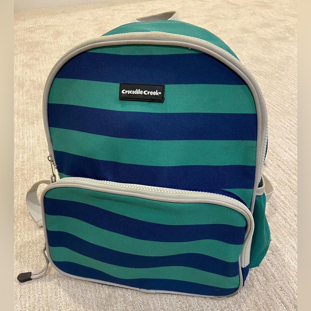 Crocodile Creek Toddler/Kid's Rocket Backpack, Size ~ 14 x 12 inches